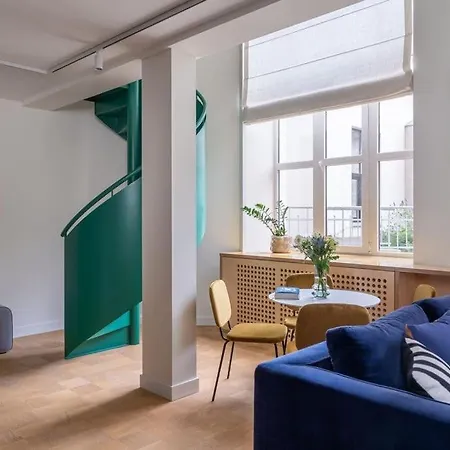 Designer Loft In The City Center Appartement Riga