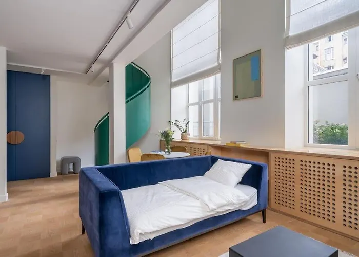 Dzīvoklis Designer Loft In The City Center Riga